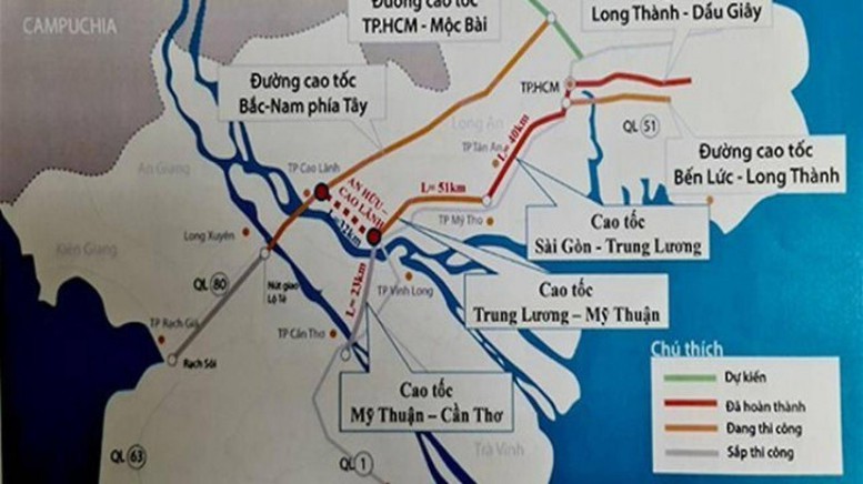 Đề xuất tăng tổng mức đầu tư cao tốc Cao Lãnh-An Hữu  - Ảnh 1.