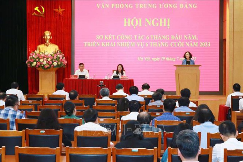 Văn phòng Trung ương Đảng tiếp tục nâng cao chất lượng công tác tham mưu - Ảnh 1.