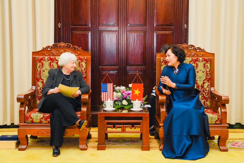 Tuyên bố chung của Thống đốc NHNN Việt Nam và Bộ trưởng Tài chính Hoa Kỳ - Ảnh 2.