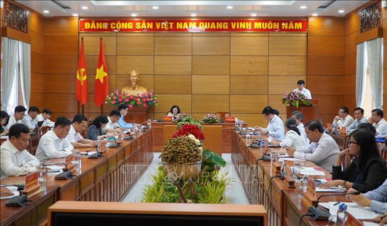 Thường trực Ban Bí thư làm việc với Ban Thường vụ Tỉnh ủy Đồng Tháp - Ảnh 2.