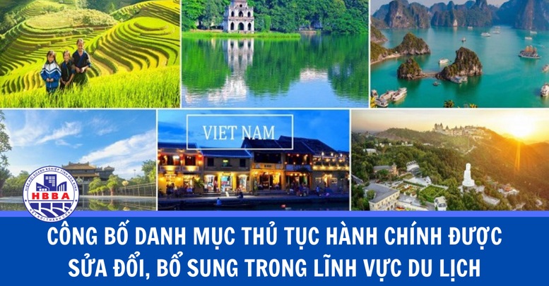 Công bố 11 thủ tục hành chính được sửa đổi, bổ sung trong lĩnh vực du lịch - Ảnh 1.