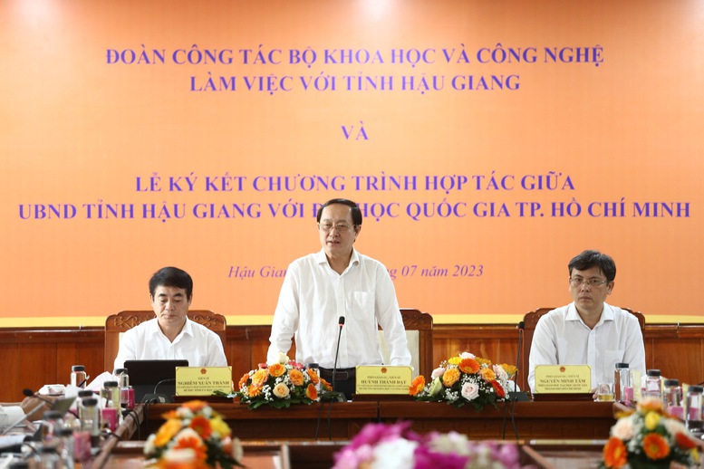 Triển khai các nhiệm vụ khoa học công nghệ thiết thực, ứng dụng cho chính địa phương - Ảnh 1.