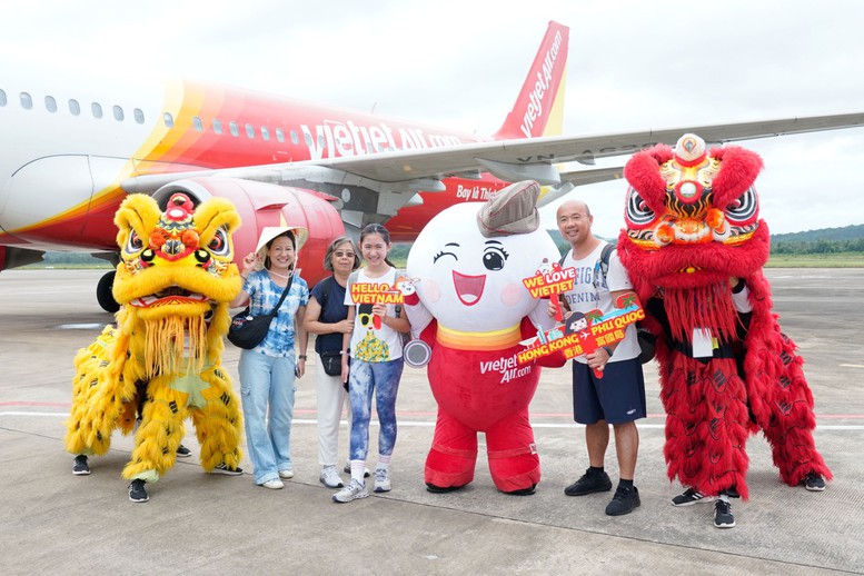 Bay thẳng Hongkong từ Phú Quốc, Đà Nẵng cùng Vietjet - Ảnh 1.