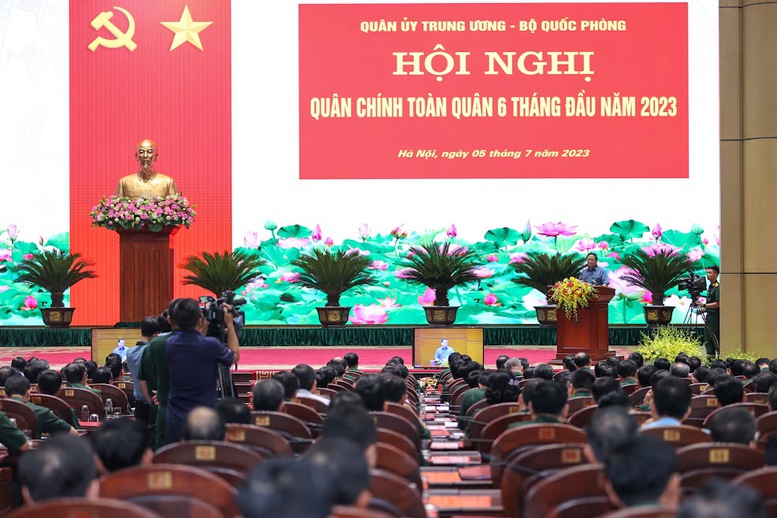 Thủ tướng Phạm Minh Chính: Phát huy tinh thần 3 không về quân sự, quốc phòng - Ảnh 6.