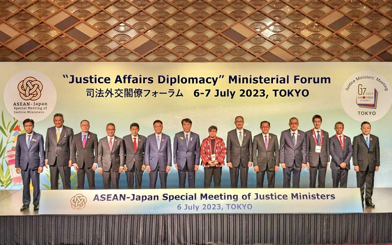 Lần đầu tiên thiết lập cơ chế hợp tác tư pháp ASEAN - Nhật Bản cấp Bộ trưởng Tư pháp