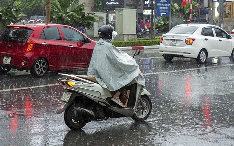 Thời tiết ngày 8/7: Bắc Bộ, Tây Nguyên, Nam Bộ có mưa rào và dông