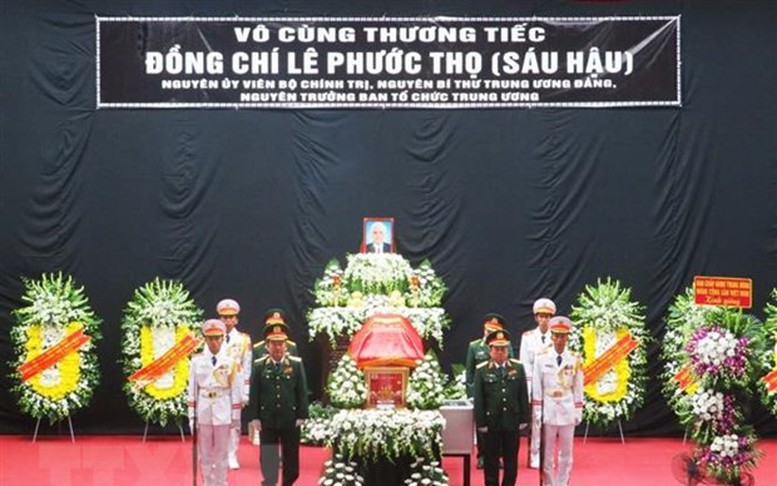 Tổ chức trọng thể Lễ truy điệu đồng chí Lê Phước Thọ