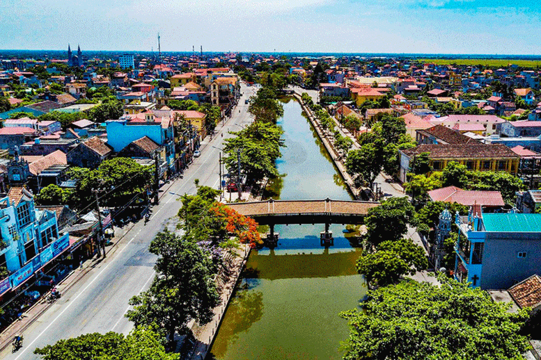 Huyện Kim Sơn, tỉnh Ninh Bình đạt chuẩn nông thôn mới  - Ảnh 1.