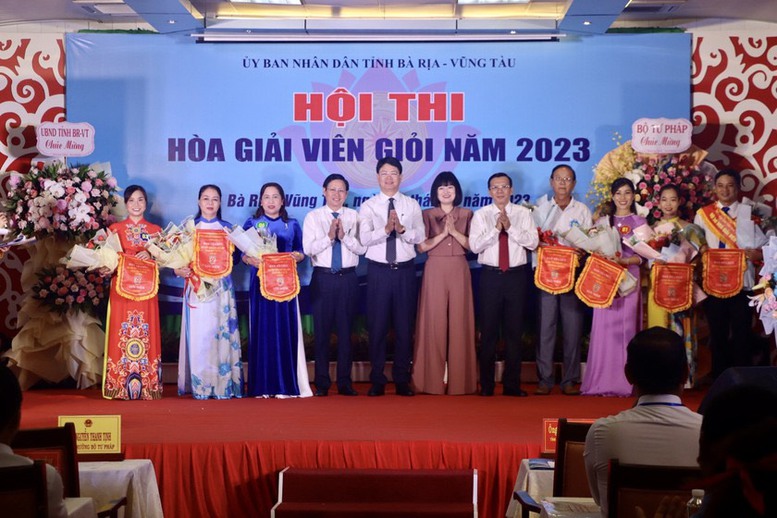 Bà Rịa - Vũng Tàu: Tổ chức thành công Hội thi Hòa giải viên giỏi tỉnh năm 2023 - Ảnh 1.