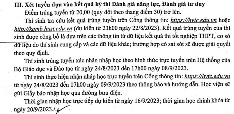 Điểm chuẩn các trường tốp đầu khối kinh tế, tài chính phía Bắc - Ảnh 2.