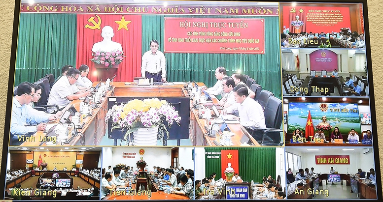 Phó Thủ tướng Trần Lưu Quang đốc tiến độ các chương trình MTQG tại Đồng bằng sông Cửu Long - Ảnh 2.