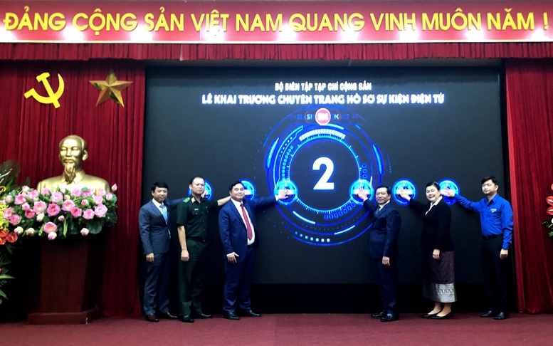 Tạp chí Cộng sản khai trương Chuyên trang Hồ sơ sự kiện điện tử