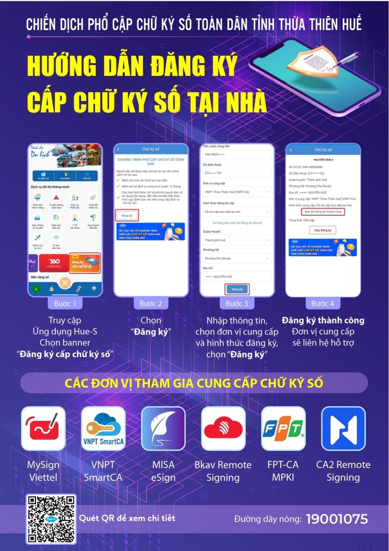 Thừa Thiên Huế đẩy mạnh triển khai cấp chữ ký số cho người dân - Ảnh 3.
