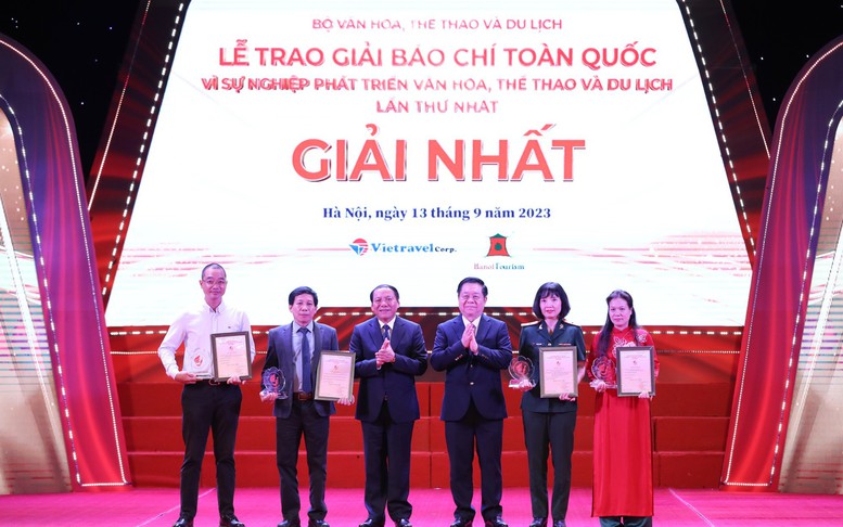 94 tác phẩm được trao giải báo chí về văn hóa, thể thao, du lịch