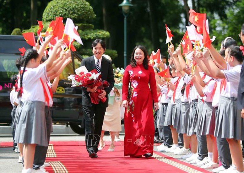 Phó Chủ tịch nước hội kiến với Hoàng Thái tử và Công nương Nhật Bản - Ảnh 1.