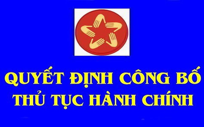 Công bố một số thủ tục hành chính mới lĩnh vực quản lý hành chính về trật tự xã hội