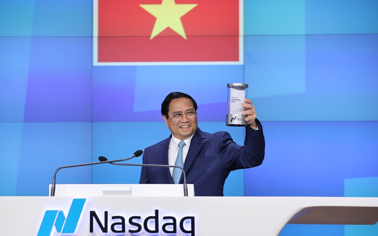 Thủ tướng rung chuông tại Sàn chứng khoán NASDAQ, kêu gọi các nhà đầu tư Hoa Kỳ