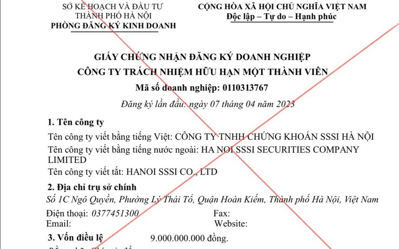 Cảnh báo 'nhái' tên công ty chứng khoán để lừa đảo nhà đầu tư