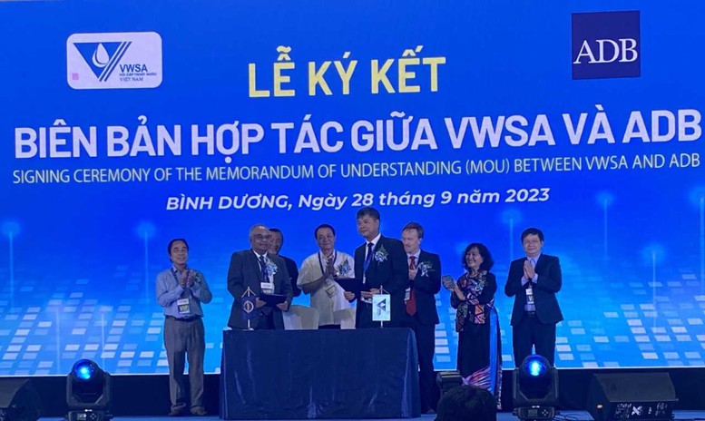 ADB và VWSA thúc đẩy hợp tác ngành nước - Ảnh 1.