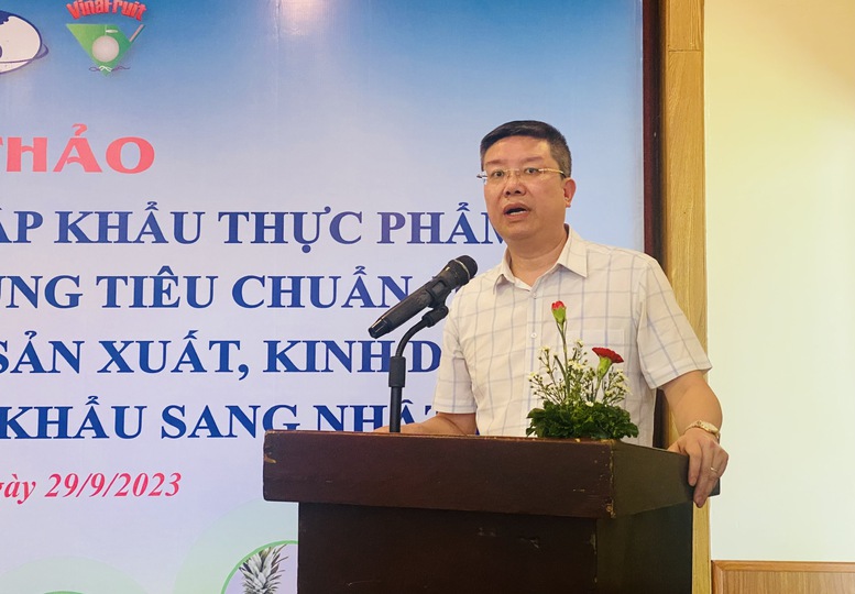 Chuyên nghiệp hóa chứng nhận tiêu chuẩn chất lượng xuất khẩu nông sản sang Nhật Bản - Ảnh 1.