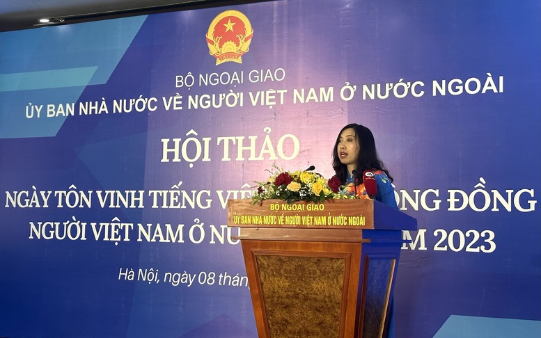 Thúc đẩy việc gìn giữ, học tập và sử dụng tiếng Việt trong cộng đồng người Việt Nam ở nước ngoài