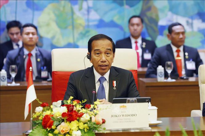 Chủ tịch Quốc hội Vương Đình Huệ hội kiến Tổng thống Indonesia Joko Widodo- Ảnh 3.