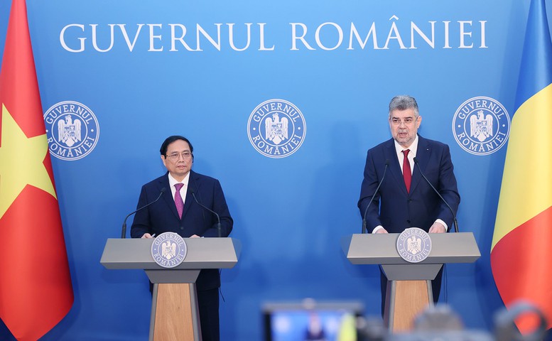 Thủ tướng Phạm Minh Chính: Quan hệ Việt Nam - Romania đang có 'thiên thời, địa lợi, nhân hòa'- Ảnh 1.
