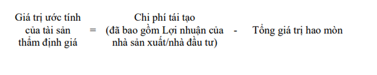 Đề xuất Chuẩn mực thẩm định giá Việt Nam về cách tiếp cận từ chi phí- Ảnh 3.