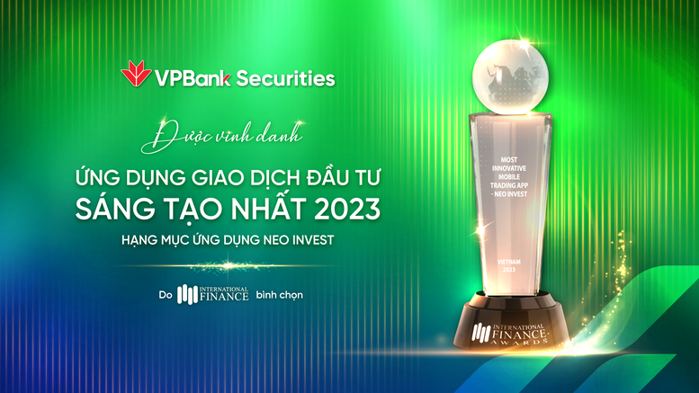 VPBankS đạt giải thưởng 'Ứng dụng giao dịch chứng khoán sáng tạo nhất 2023'- Ảnh 1.