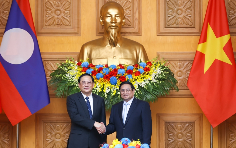 Việt Nam, Lào tăng cường kết nối hai nền kinh tế, thúc đẩy các dự án hợp tác trọng điểm
