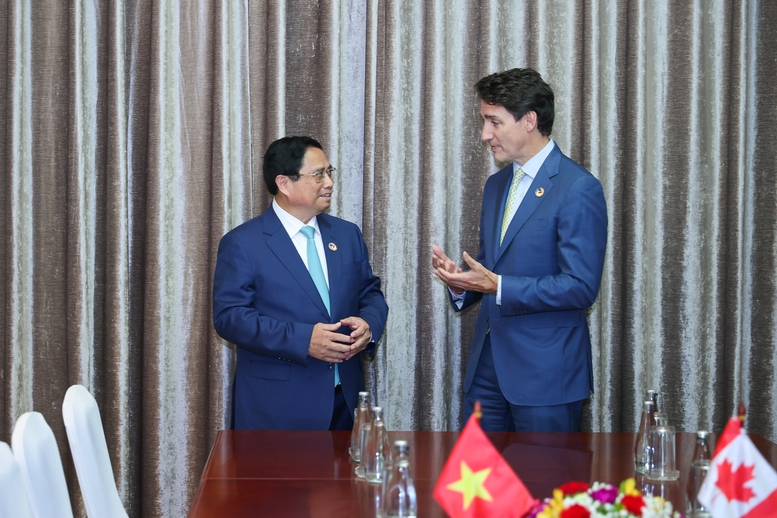Thủ tướng Phạm Minh Chính gặp Thủ tướng Canada- Ảnh 2.