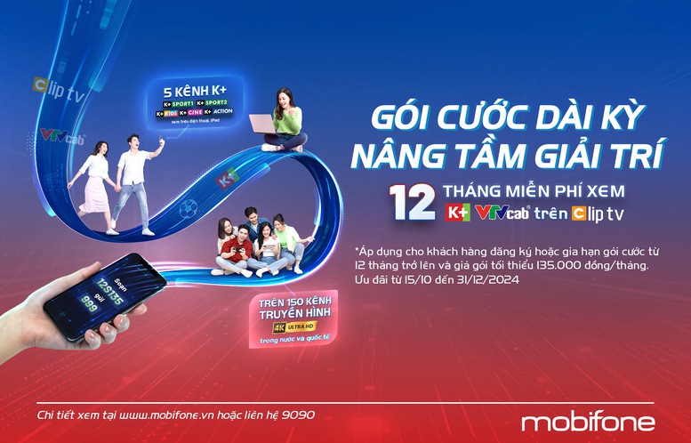 MobiFone tung ưu đãi hấp dẫn đối với gói cước dài kỳ, nâng tầm giải trí cho khách hàng- Ảnh 1.