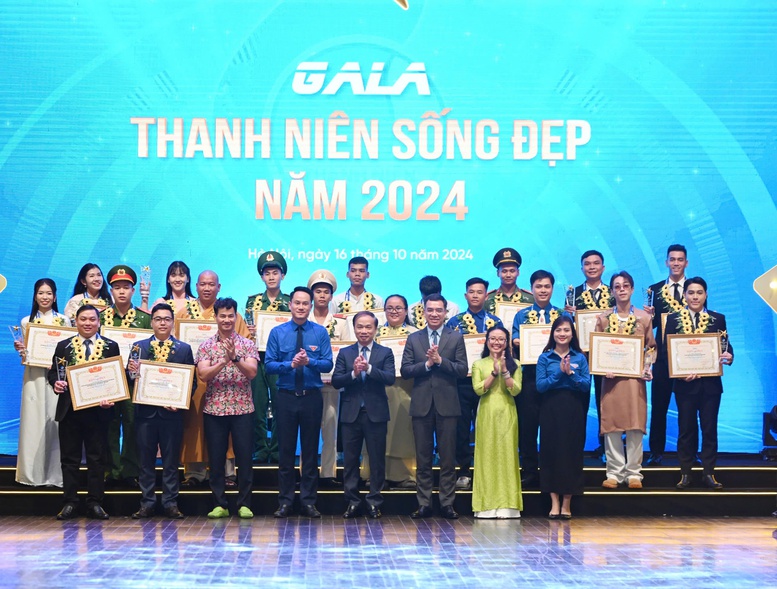 Vinh danh 20 gương Thanh niên sống đẹp tiêu biểu năm 2024- Ảnh 1.