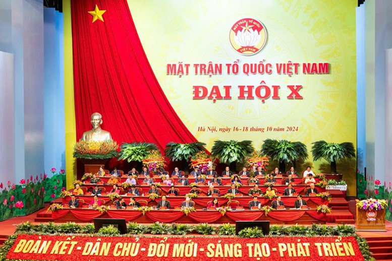 Đại hội đại biểu toàn quốc MTTQ Việt Nam lần thứ X thành công tốt đẹp- Ảnh 1.