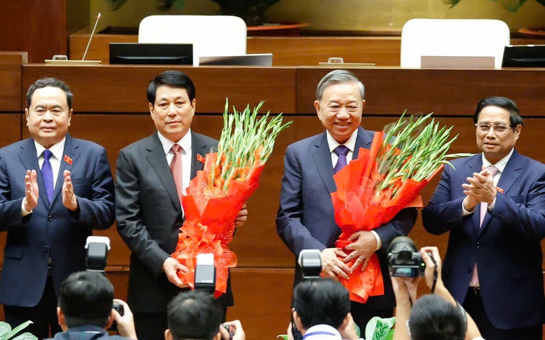 Tân Chủ tịch nước Lương Cường: Nỗ lực hết sức mình, phấn đấu hoàn thành tốt nhiệm vụ Đảng, Nhà nước, Nhân dân tin tưởng giao phó