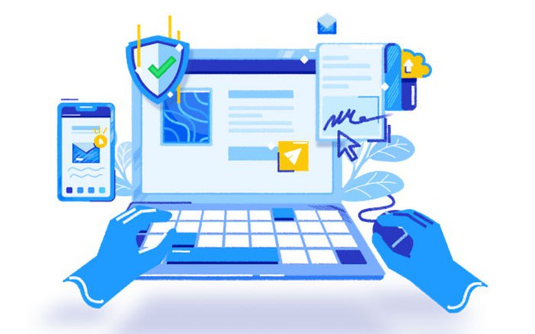 Hợp đồng điện tử giúp nâng cao năng lực sản xuất kinh doanh