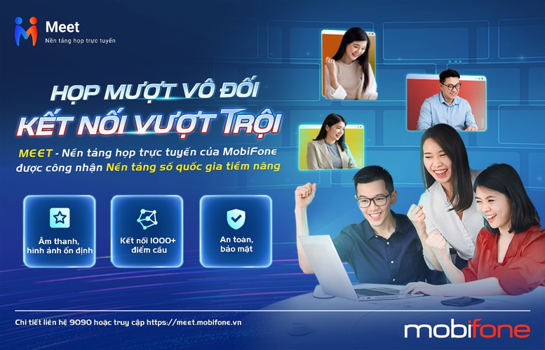 Nền tảng MobiFone Meet góp phần kết nối thành công các điểm cầu Hội nghị toàn quốc quán triệt, triển khai Nghị quyết Hội nghị Trung ương 10- Ảnh 2.