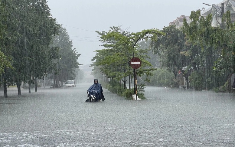 Bão số 6 Trà Mi sẽ gây mưa lớn ở miền Trung