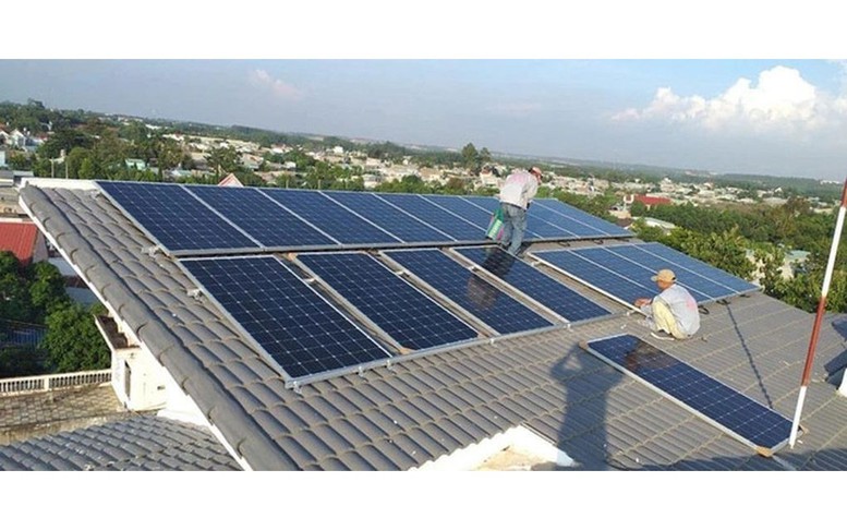 Nhiều chính sách khuyến khích phát triển điện mặt trời mái nhà tự sản xuất, tự tiêu thụ