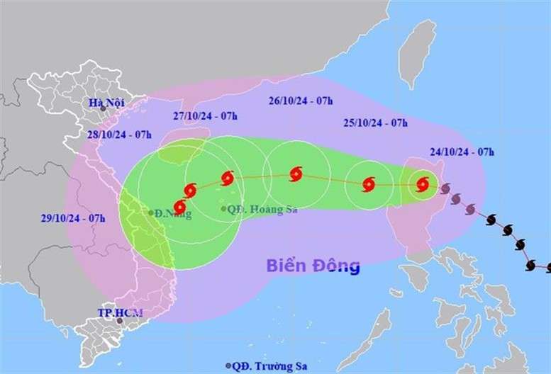 Chủ động ứng phó diễn biến bão TRAMI và mưa lũ- Ảnh 1.