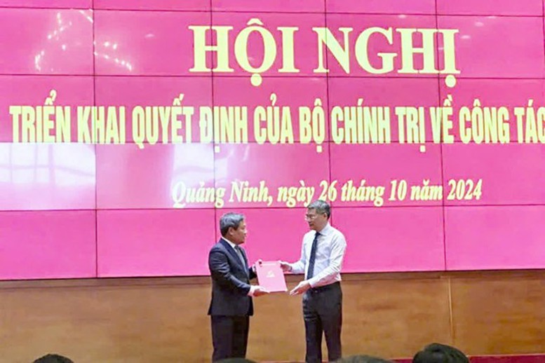 Ông Vũ Đại Thắng giữ chức Bí thư Tỉnh ủy Quảng Ninh- Ảnh 1.