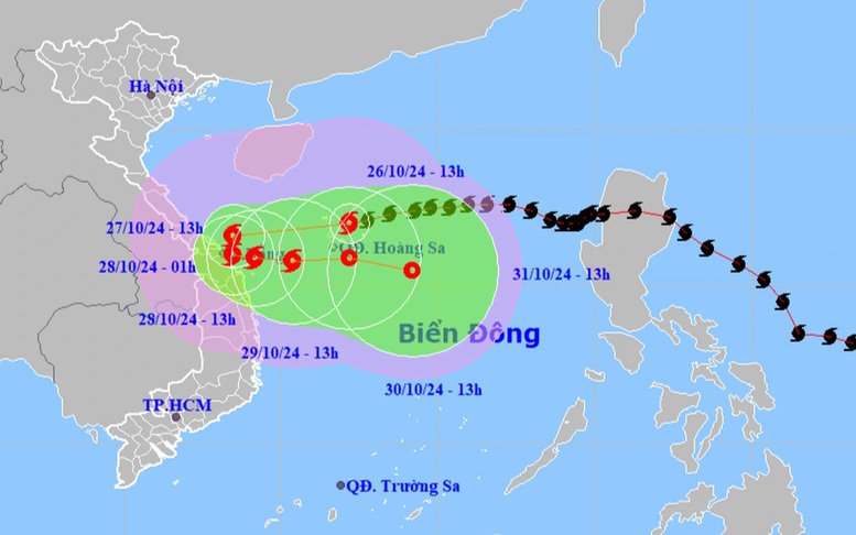 Không còn tàu thuyền nằm trong vùng nguy hiểm