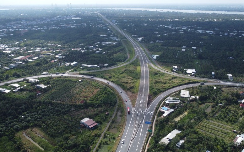 Hết năm 2025 cơ bản hoàn thành 600 km đường cao tốc vùng Đồng bằng sông Cửu Long