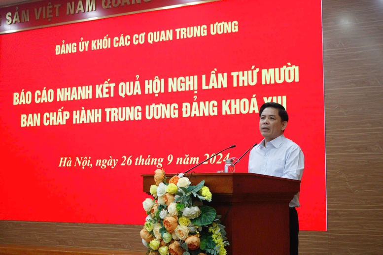 Xây dựng Đảng bộ Khối các cơ quan Trung ương 
trong sạch, vững mạnh trong kỷ nguyên vươn mình của dân tộc- Ảnh 1.