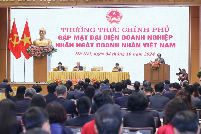 TỔNG THUẬT: Thường trực Chính phủ gặp mặt các doanh nghiệp- Ảnh 4.