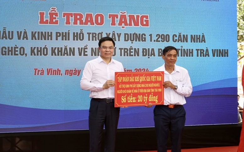 Nghĩa tình người dầu khí - chung tay xóa nhà tạm, nhà dột nát cho người nghèo