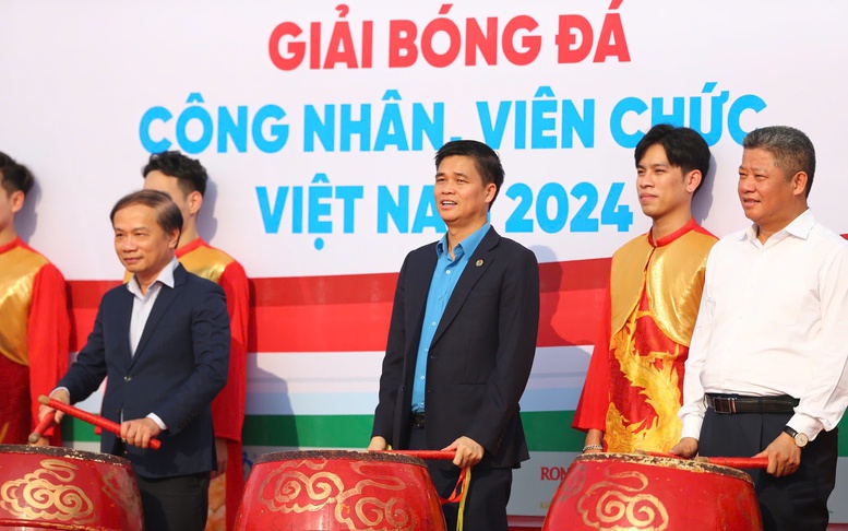 16 đội bóng xuất sắc dự chung kết Giải bóng đá công nhân, viên chức Việt Nam 2024