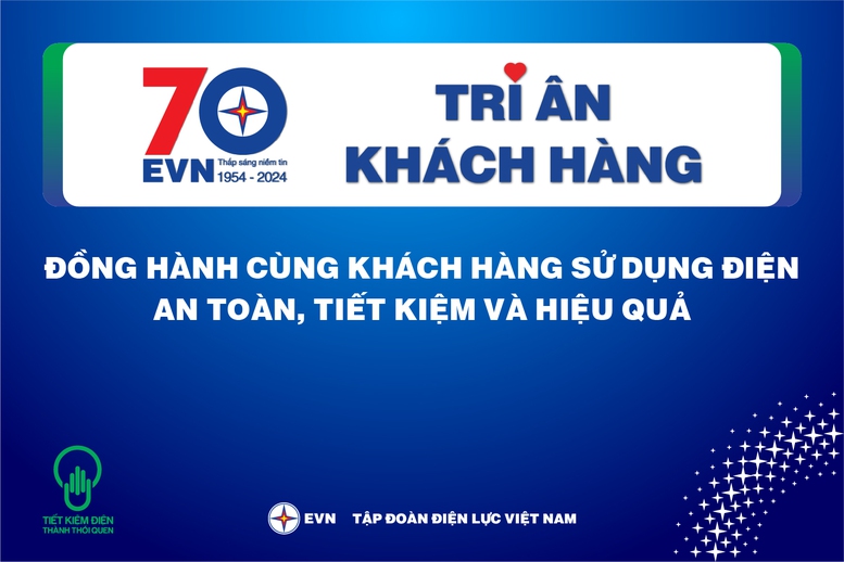 Tháng tri ân khách hàng: Đồng hành sử dụng điện an toàn, tiết kiệm, hiệu quả- Ảnh 1.