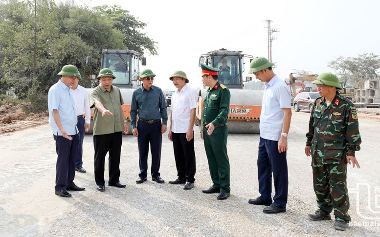 Thái Nguyên: Đẩy nhanh tiến độ thi công dự án đường liên kết vùng