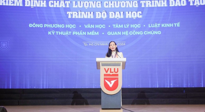 6 chương trình đào tạo của Trường Đại học Văn Lang nhận kiểm định chất lượng- Ảnh 1.